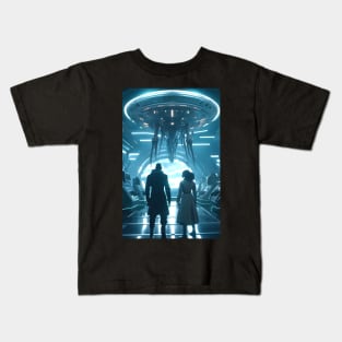 Greys Abduction 2024 Kids T-Shirt